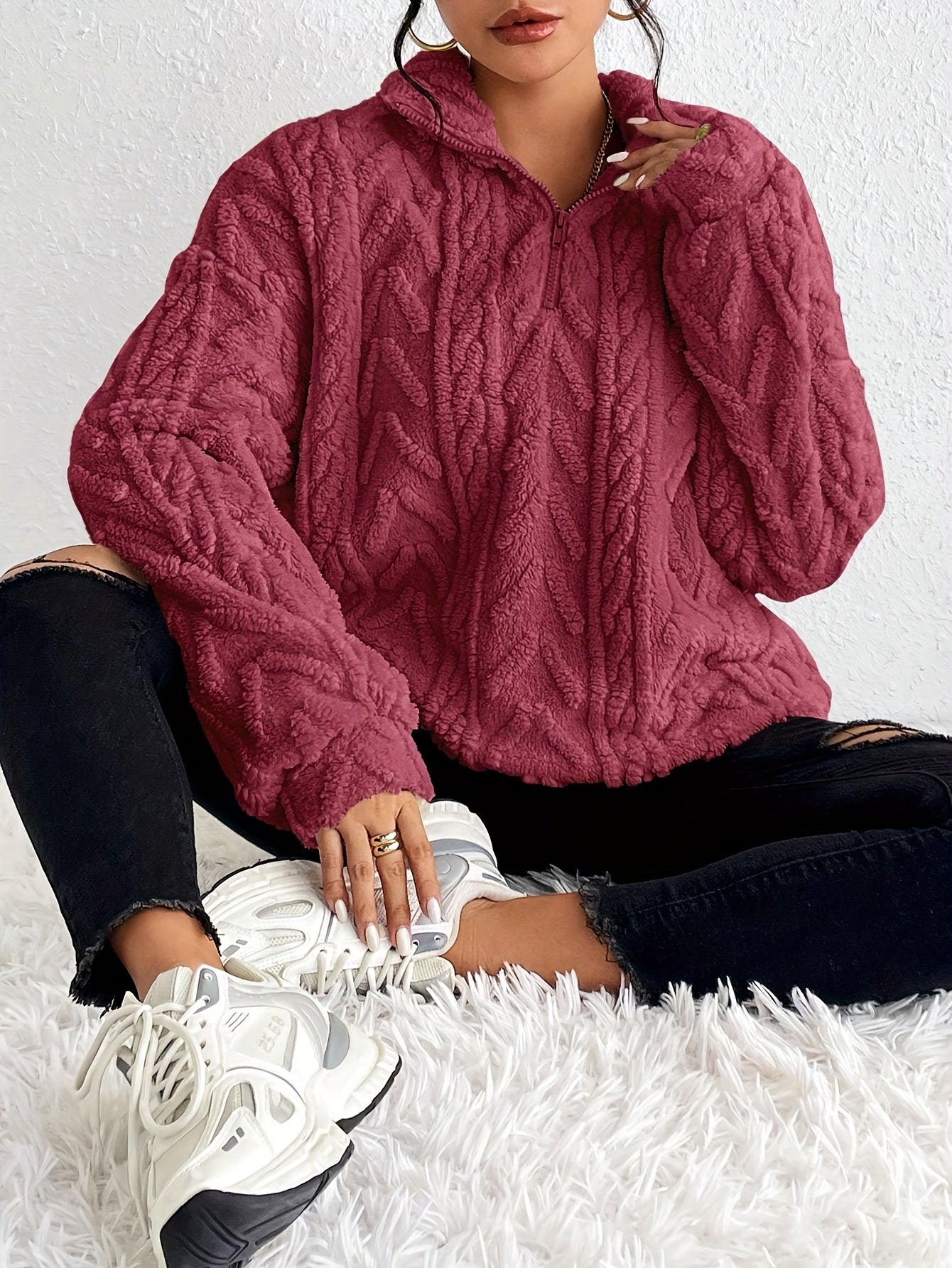 CLAREâ„¢ - Warm Knit Sweater