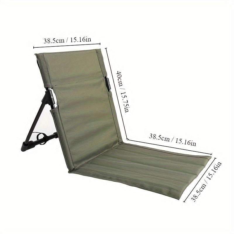 Outdoor Draagbare Ultralichte Aluminium Opvouwbare Stoel, Camping Strand Opklapbare Maanstoel voor Zelfrijdende Vrijetijds Luie Stoel