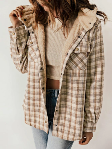 HANNAHâ„¢ - Chic Plaid Jacket