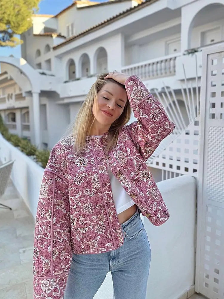 NICOLE⢠- Trendy Printed Jacket