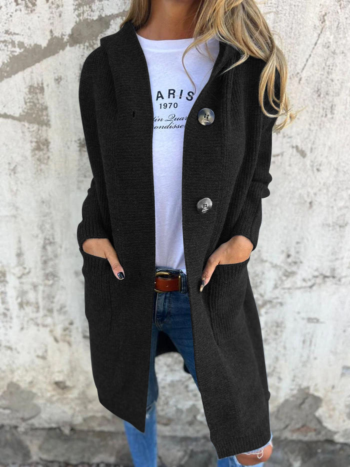VERONICAâ„¢ - Chic Long Knit Cardigan