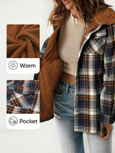 HANNAHâ„¢ - Chic Plaid Jacket