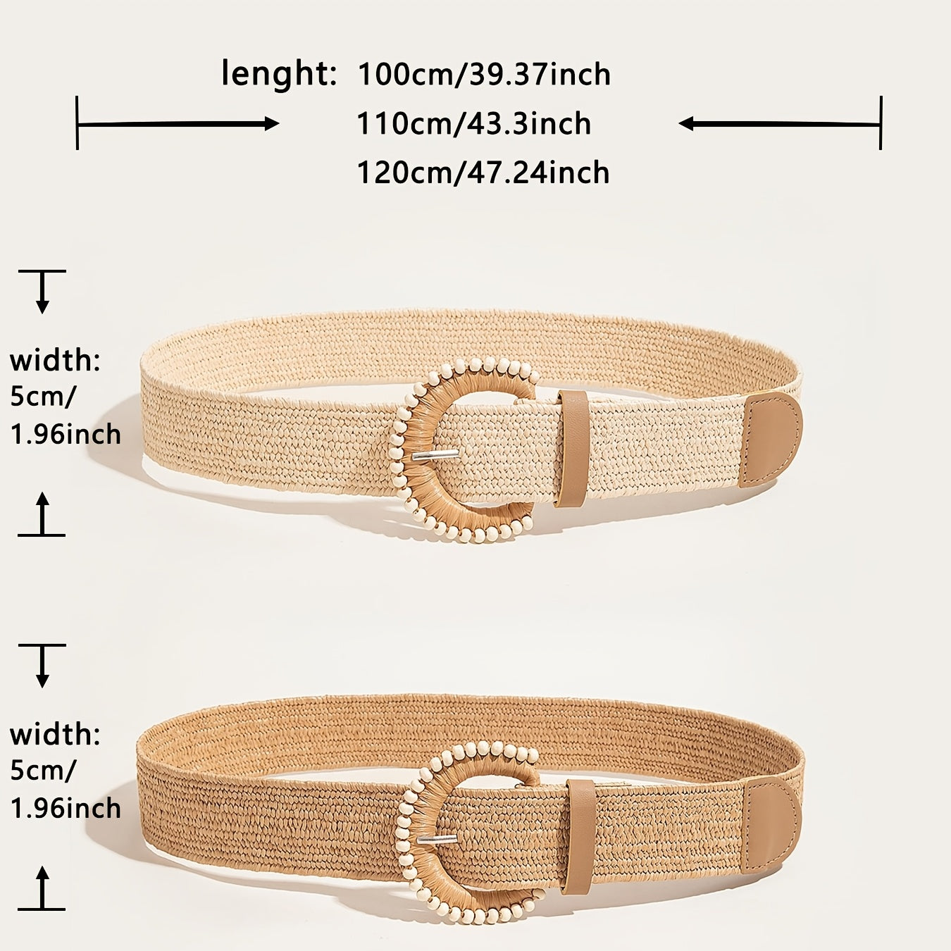 Capri Beaded Buckle 1+1