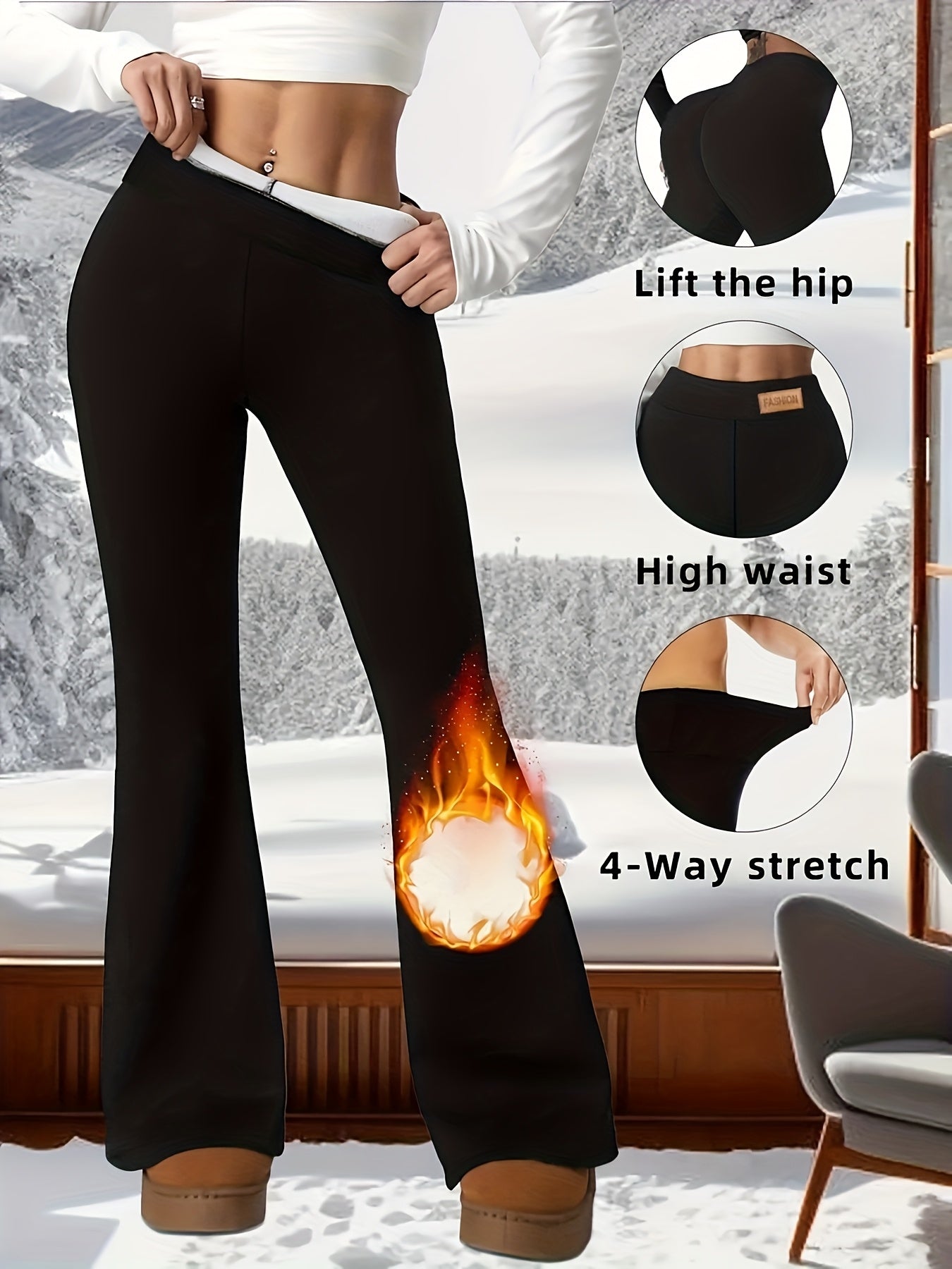 Kamille™ Fleece-Lined Thermal Pants