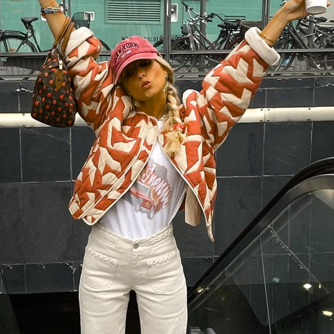 NICOLE⢠- Trendy Printed Jacket