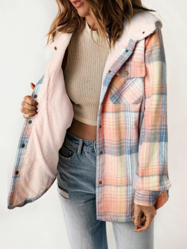 HANNAHâ„¢ - Chic Plaid Jacket