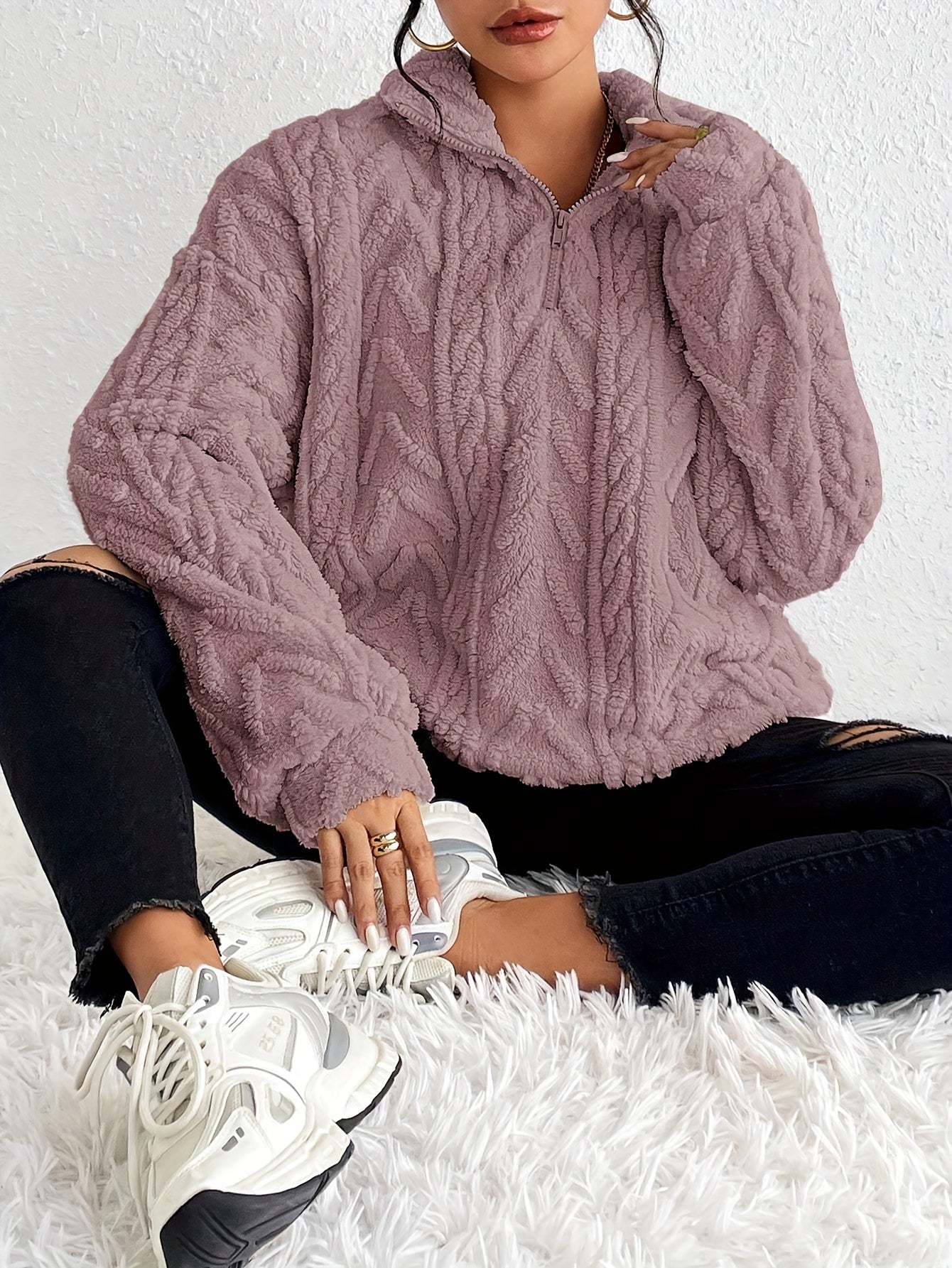 CLAREâ„¢ - Warm Knit Sweater