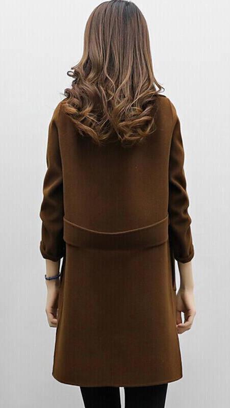 CELINAâ„¢ - Long Trench Coat