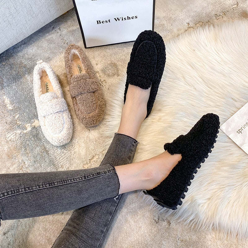 COCOâ„¢ | Cozy Sherpa Loafers