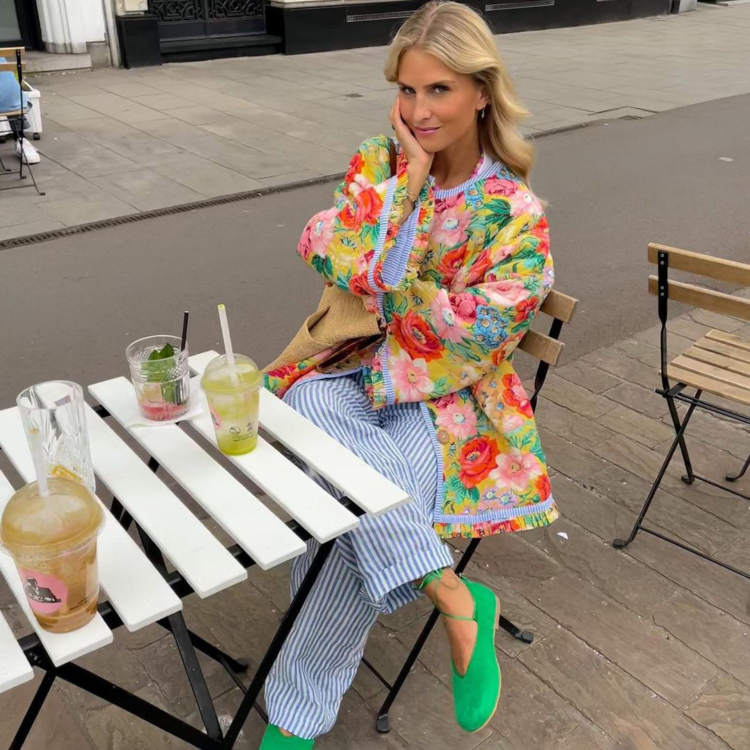 NICOLE⢠- Trendy Printed Jacket