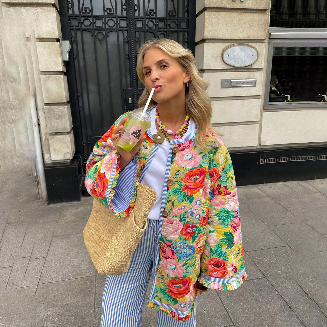 NICOLE⢠- Trendy Printed Jacket