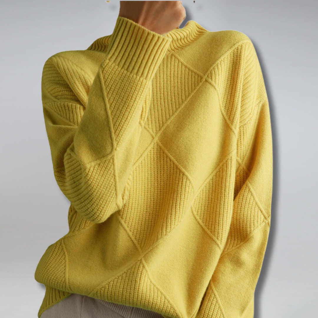 LINLEYâ„¢ | Luxe Ribbed Turtleneck Pullover