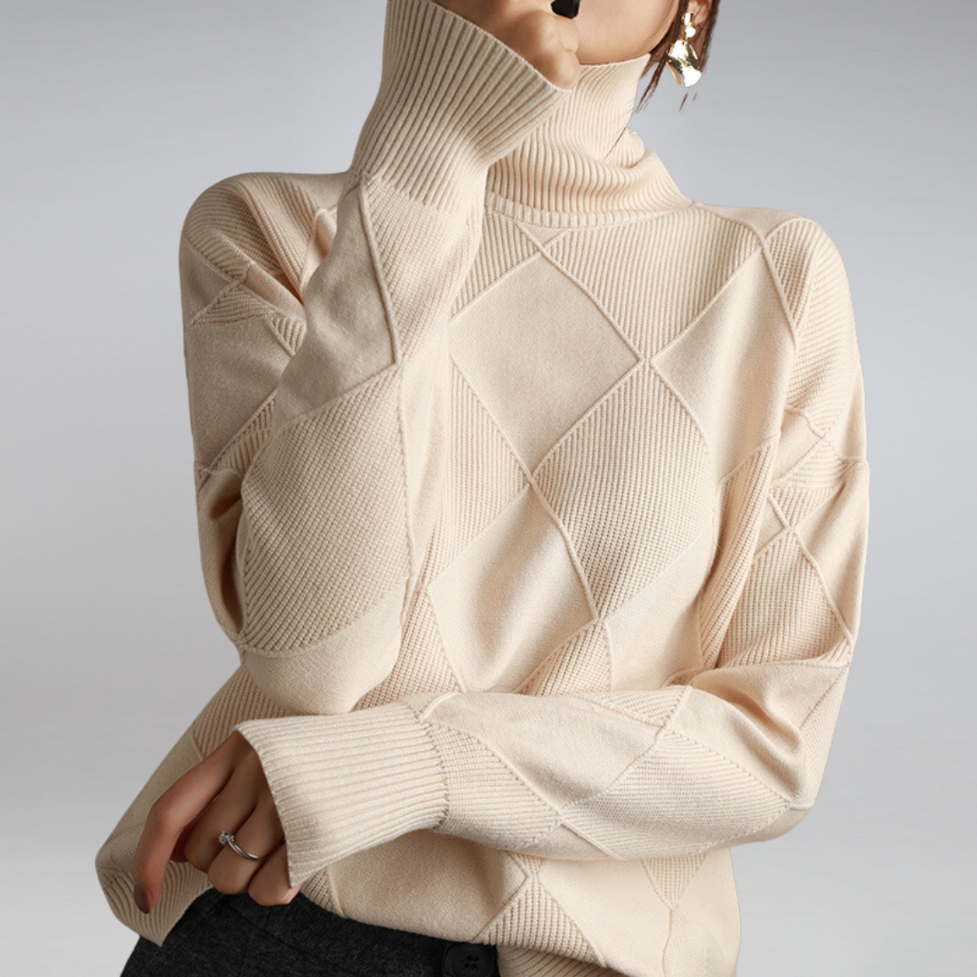 LINLEYâ„¢ | Luxe Ribbed Turtleneck Pullover