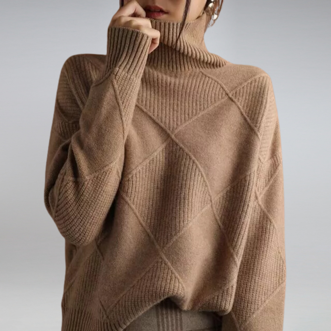 LINLEYâ„¢ | Luxe Ribbed Turtleneck Pullover