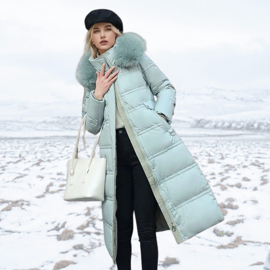 LUCIAâ„¢ | Designer Winter Parka with Fur Hood