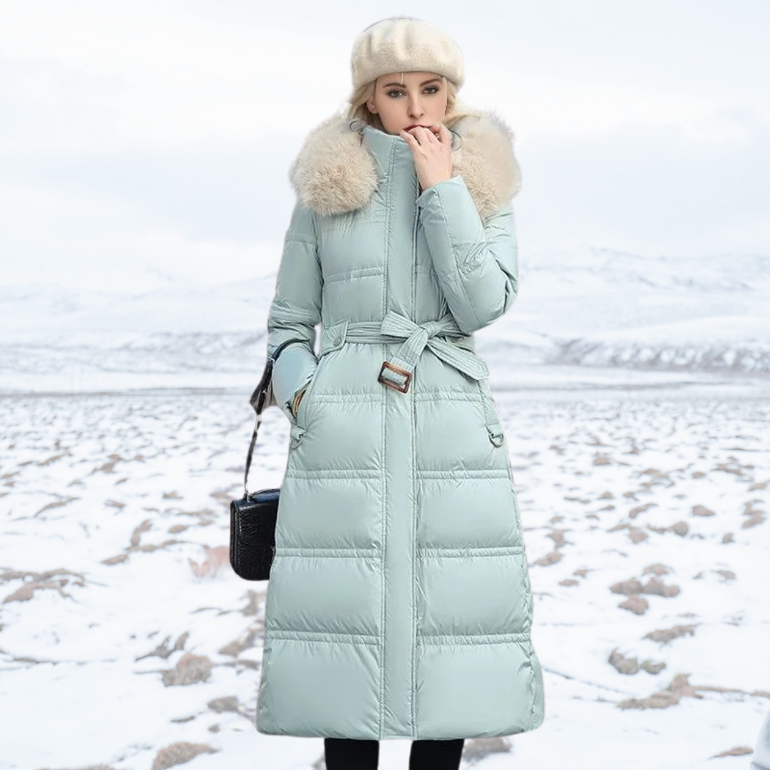 LUCIAâ„¢ | Designer Winter Parka with Fur Hood