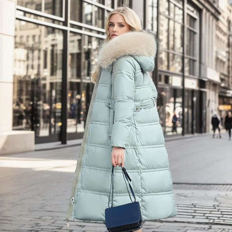 LUCIAâ„¢ | Designer Winter Parka with Fur Hood