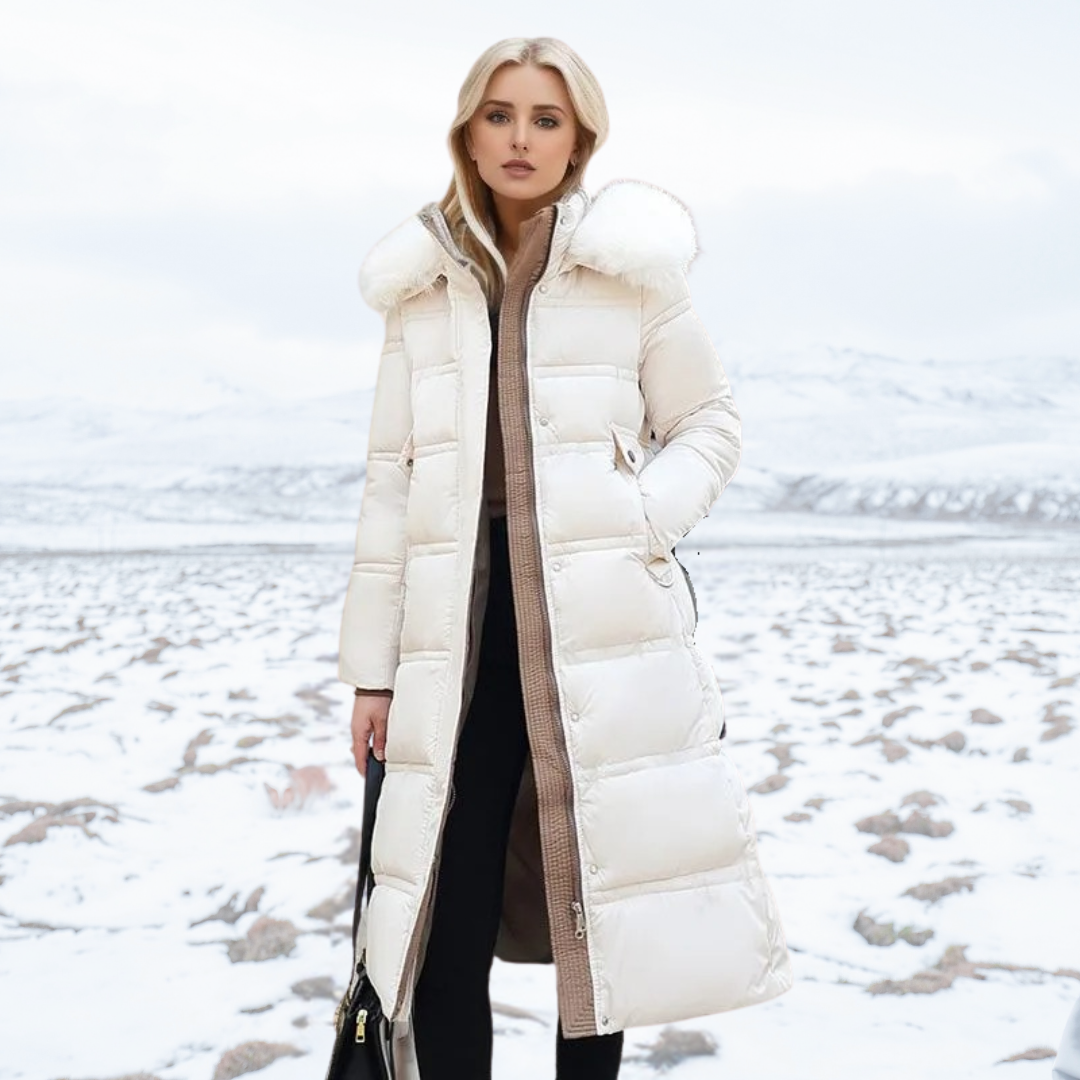 LUCIAâ„¢ | Designer Winter Parka with Fur Hood