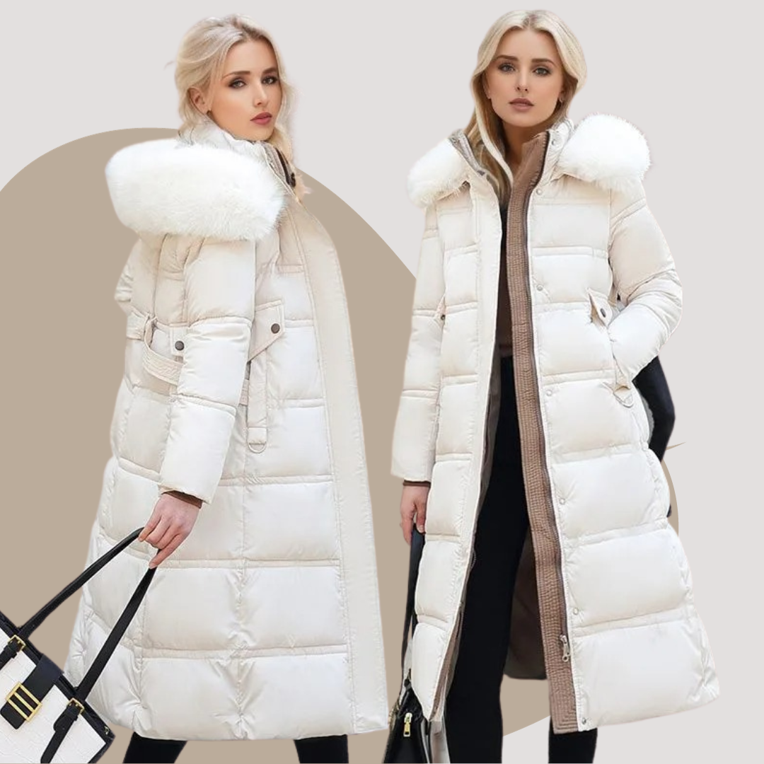 LUCIAâ„¢ | Designer Winter Parka with Fur Hood
