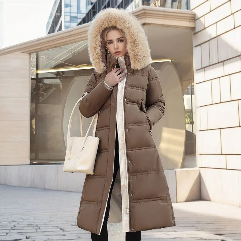 LUCIAâ„¢ | Designer Winter Parka with Fur Hood
