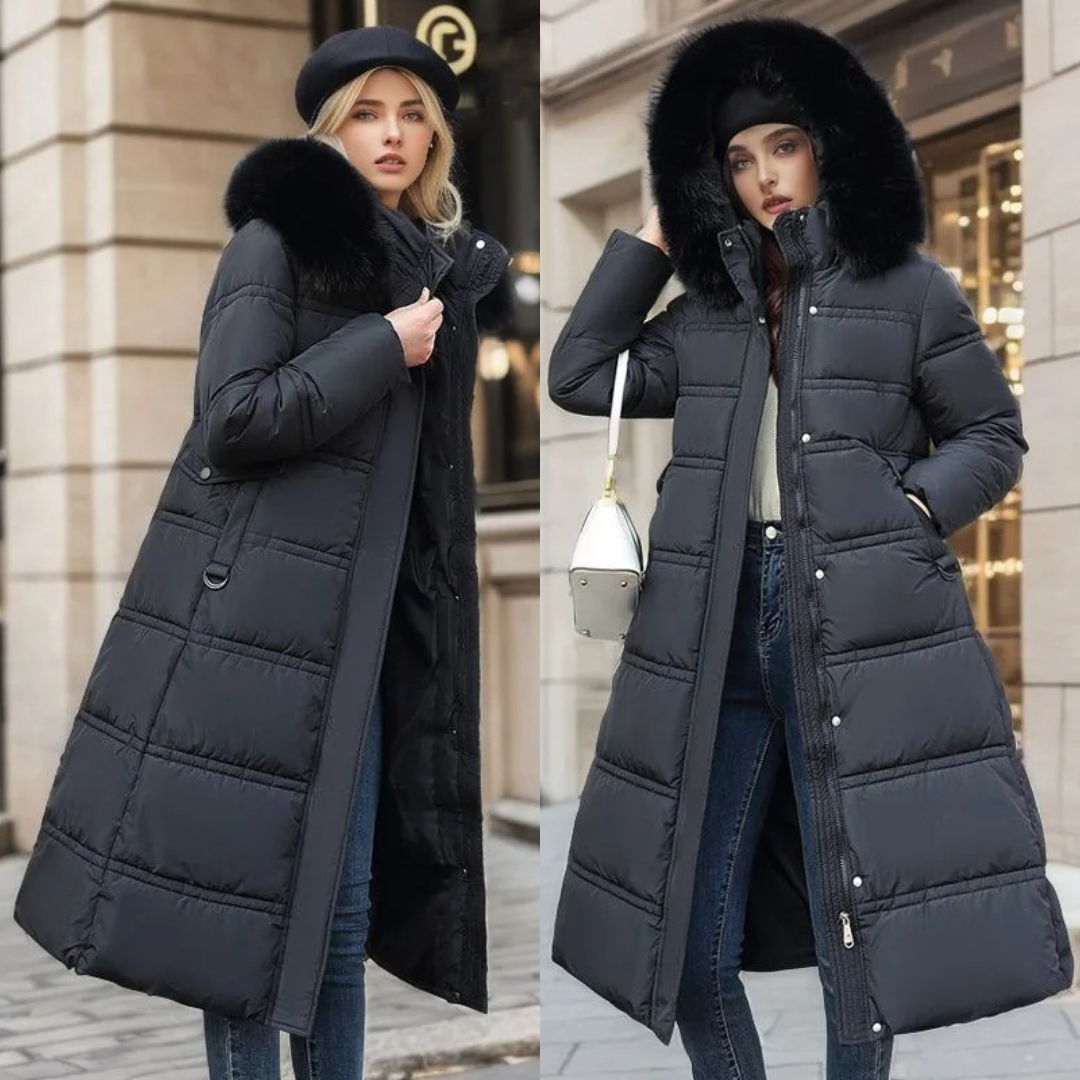 LUCIAâ„¢ | Designer Winter Parka with Fur Hood