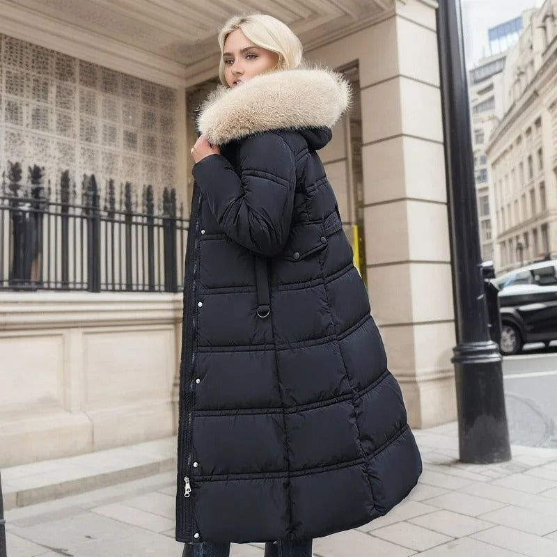 LUCIAâ„¢ | Designer Winter Parka with Fur Hood