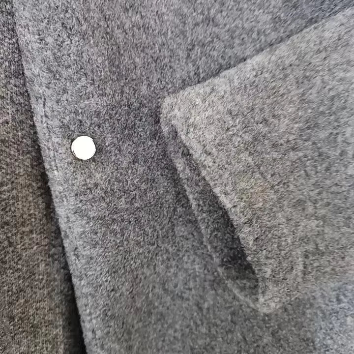 Marienne™ | Soft Wool-Blend Artistic Knit Cardigan