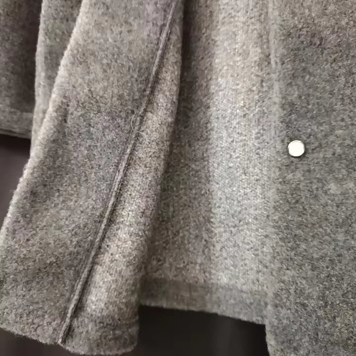 Marienne™ | Soft Wool-Blend Artistic Knit Cardigan