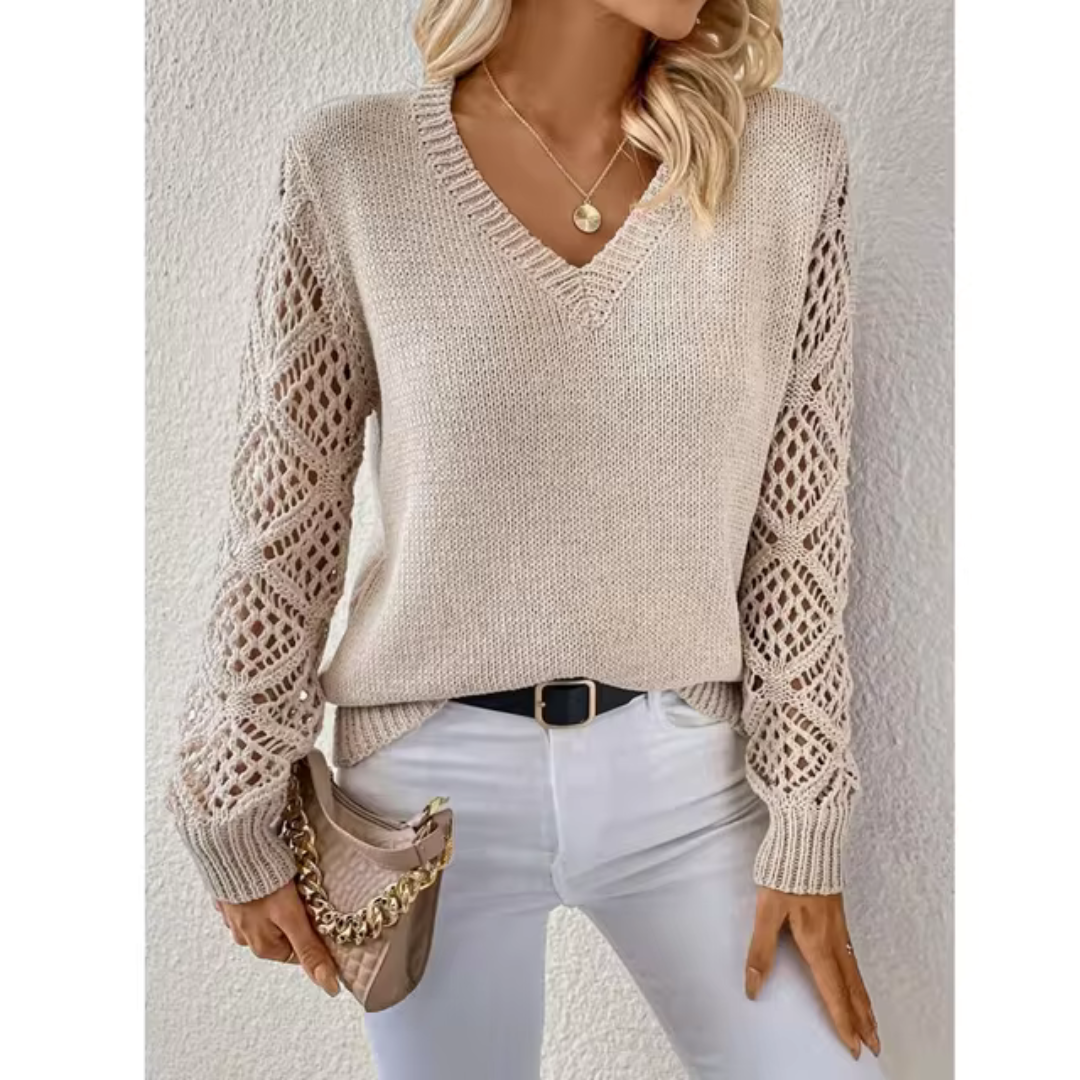 TARINâ„¢ - Cosy V-Neck Pullover