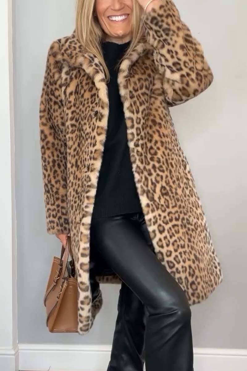 ROSAâ„¢ | Leopard Winter Coat