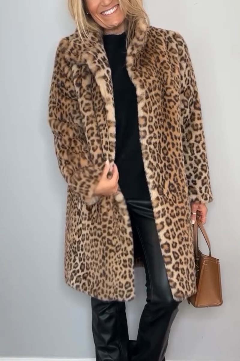 ROSAâ„¢ | Leopard Winter Coat