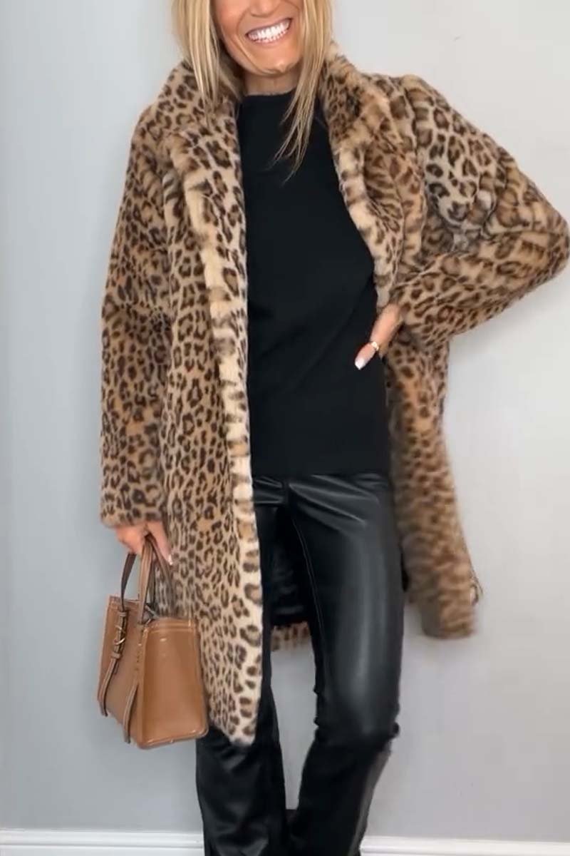 ROSAâ„¢ | Leopard Winter Coat