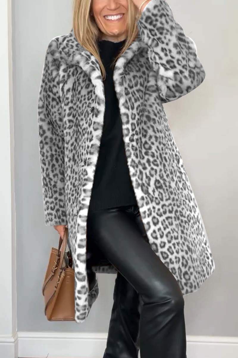 ROSAâ„¢ | Leopard Winter Coat