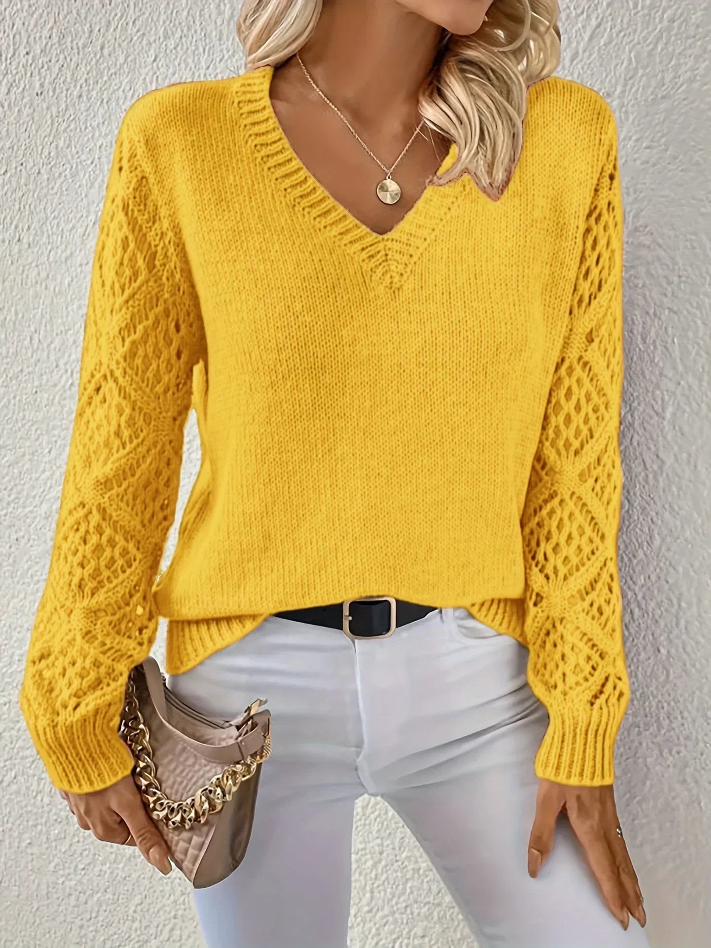 TARINâ„¢ - Cosy V-Neck Pullover