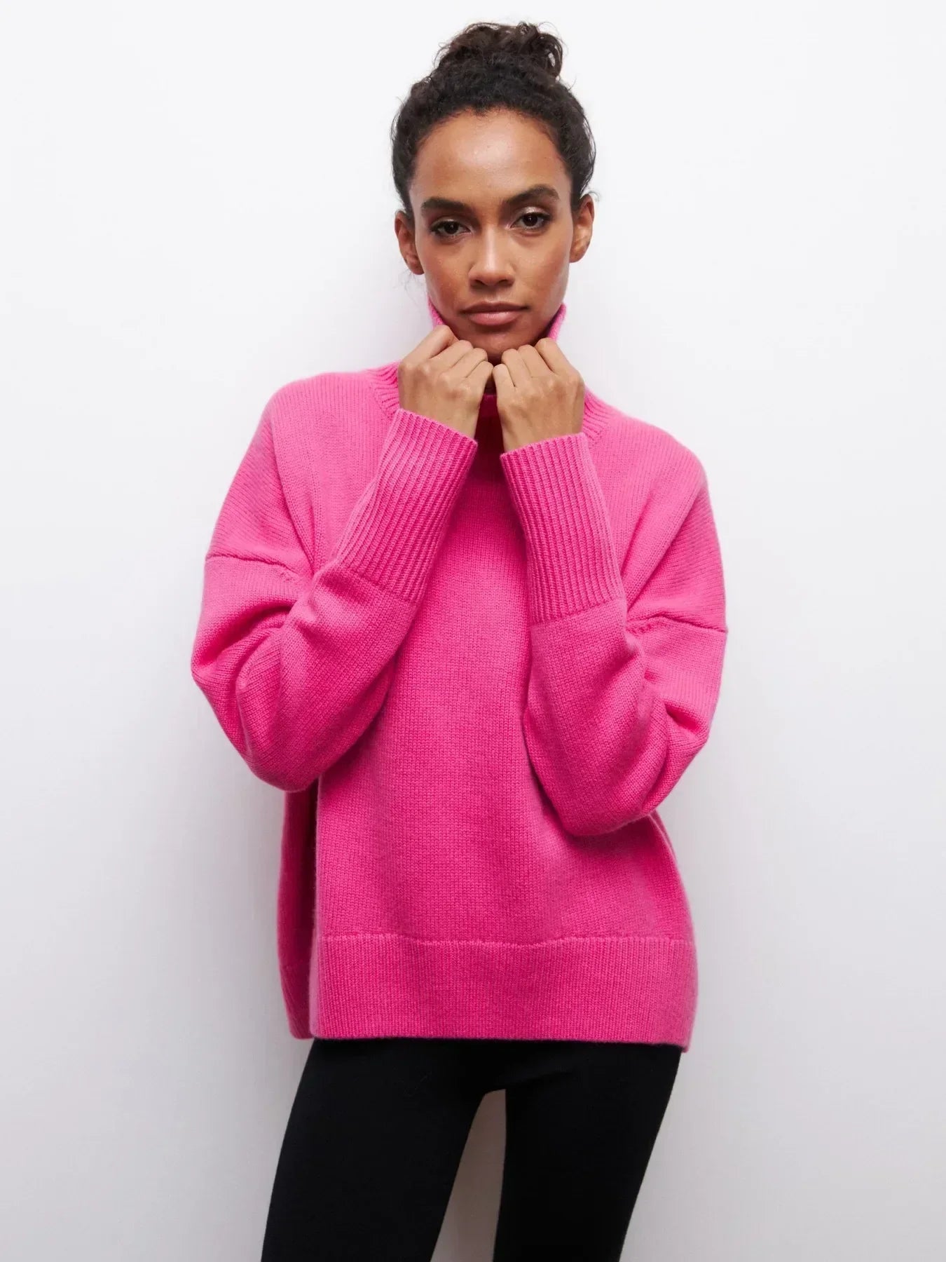 ALYSSAâ„¢ - Elegant Turtleneck Sweater