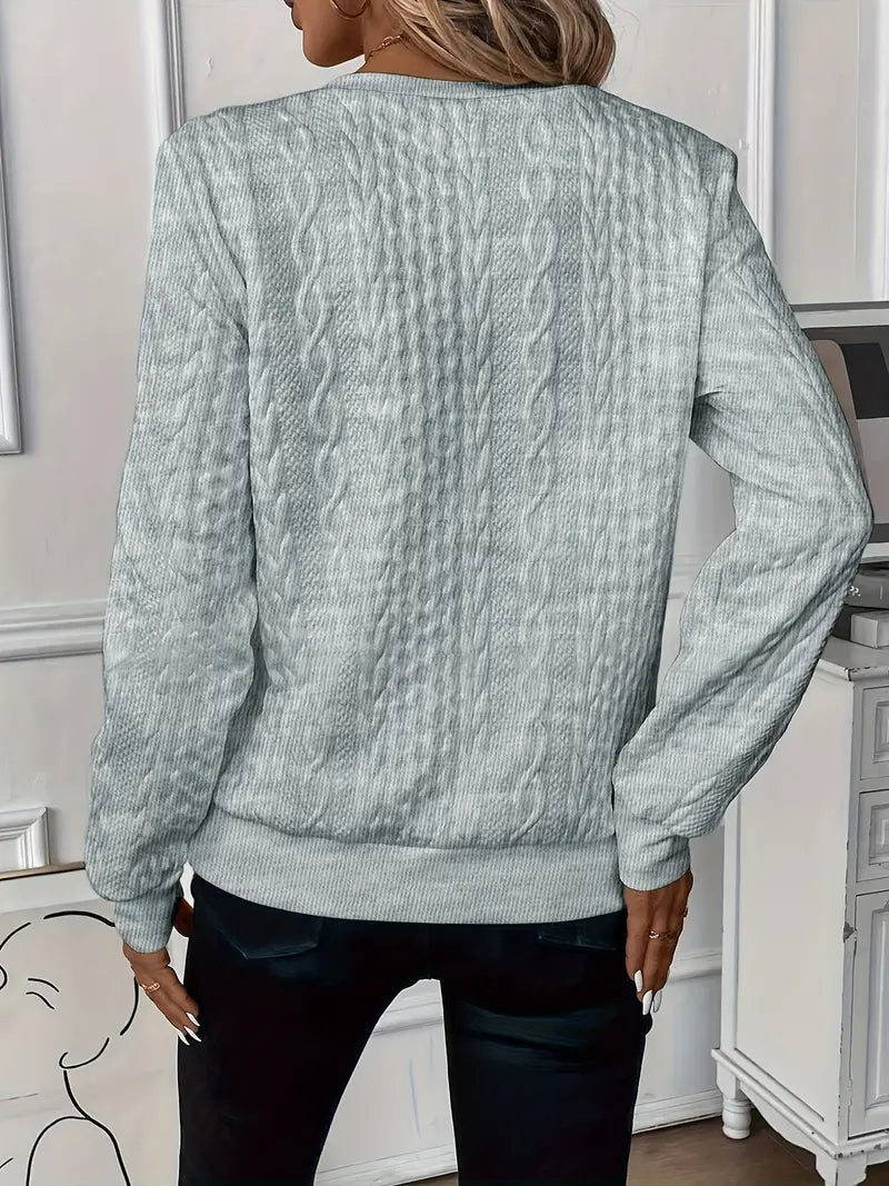 EMMAâ„¢ | Elegant Quarter-Zip Sweater