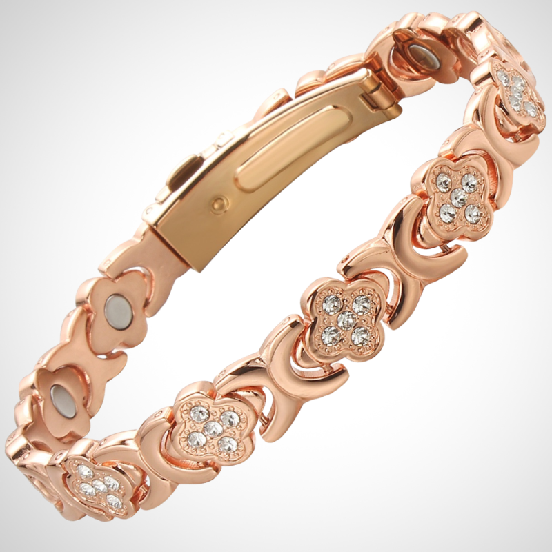 MONIQUEâ„¢ - Elegant Magnetic Copper Bangle