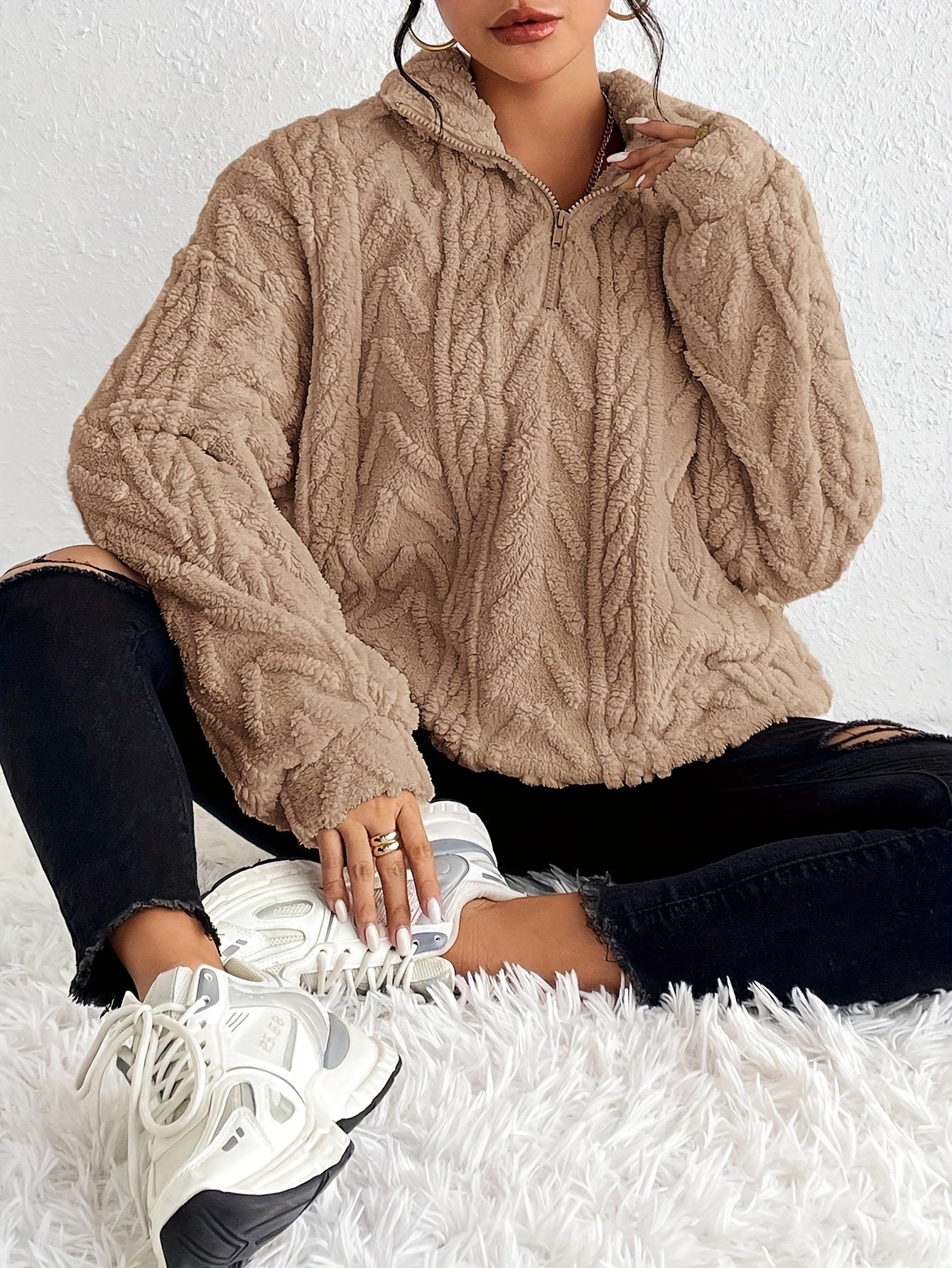 CLAREâ„¢ - Warm Knit Sweater
