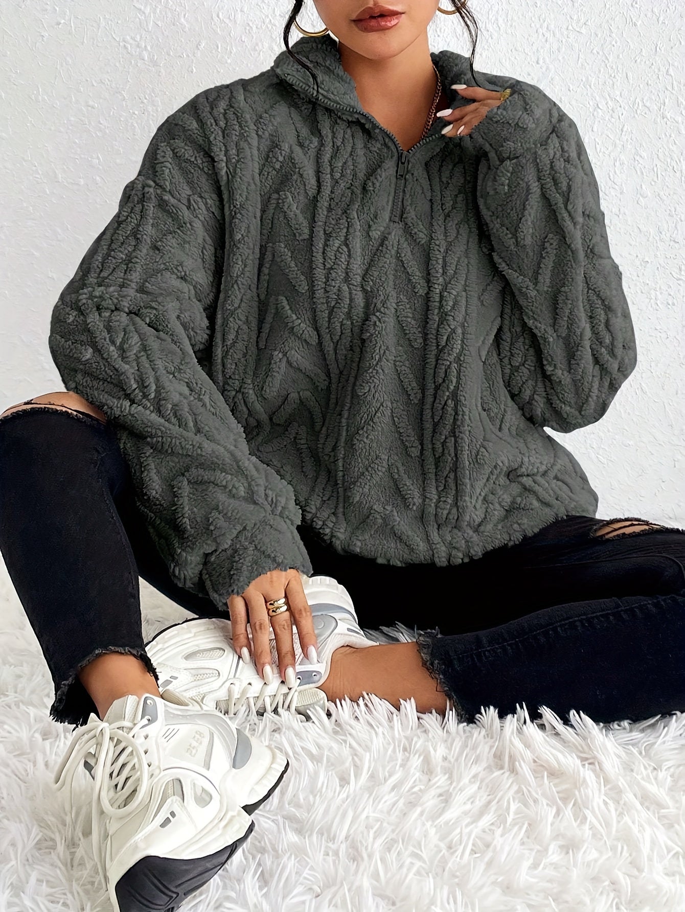CLAREâ„¢ - Warm Knit Sweater