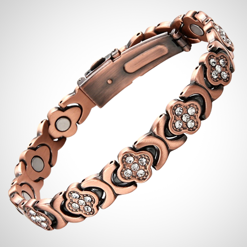 MONIQUEâ„¢ - Elegant Magnetic Copper Bangle