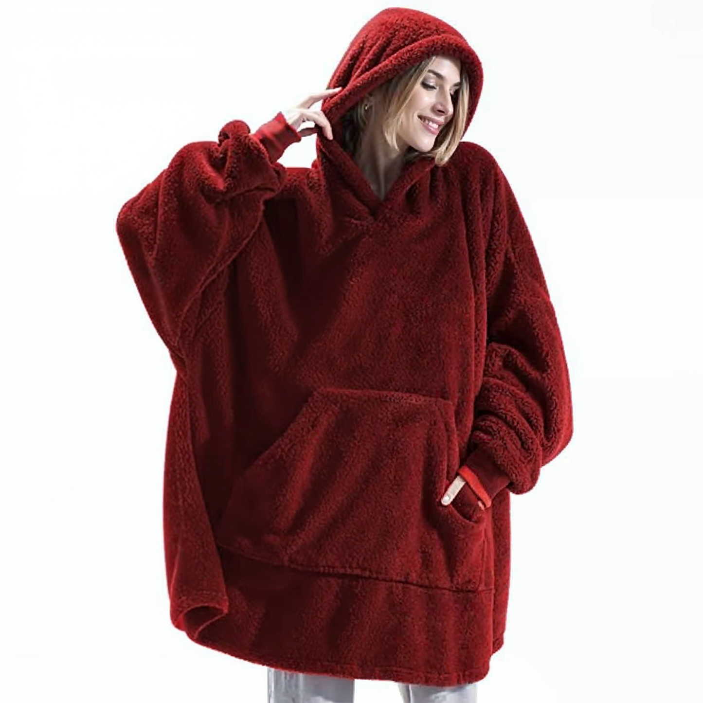 COZYCLOUDâ„¢ - Fleece-Lined Oversized Hoodie
