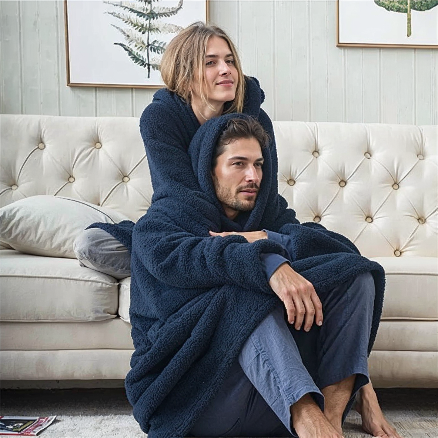 COZYCLOUDâ„¢ - Fleece-Lined Oversized Hoodie
