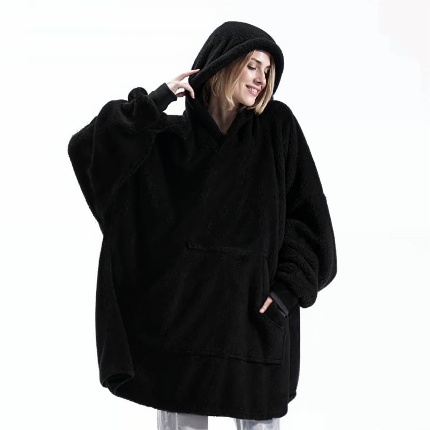 COZYCLOUDâ„¢ - Fleece-Lined Oversized Hoodie