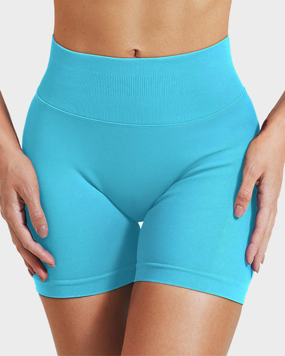 Butt Lifting Seamless High Waist Yoga Shorts
