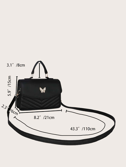 Liora Quilted Flap Bag