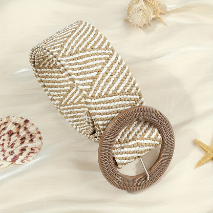 Soleil Colorblock Straw